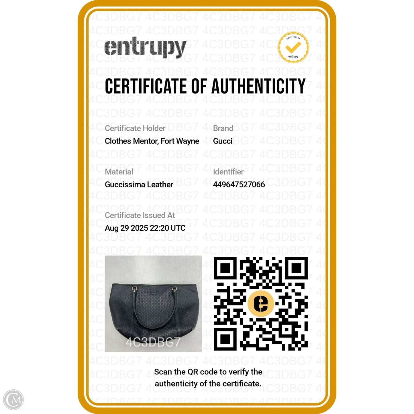 Handbag Luxury Designer By Gucci, Size: Large