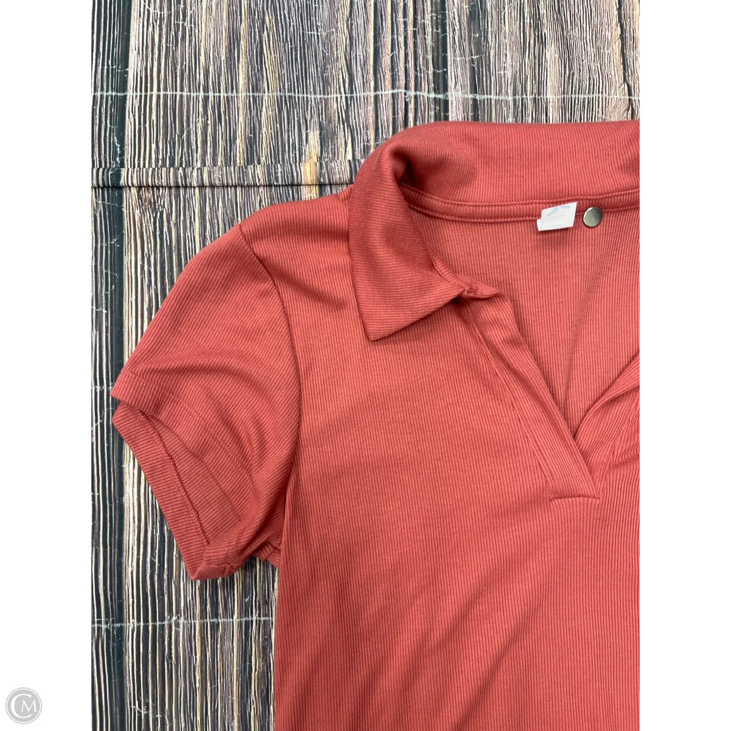 Top Short Sleeve Basic By Old Navy In Pink, Size: M