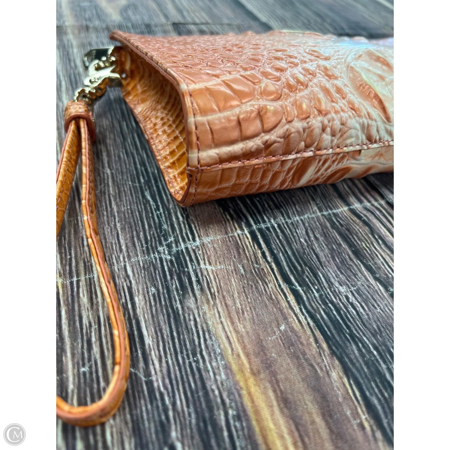 Wristlet Designer By Brahmin, Size: Large