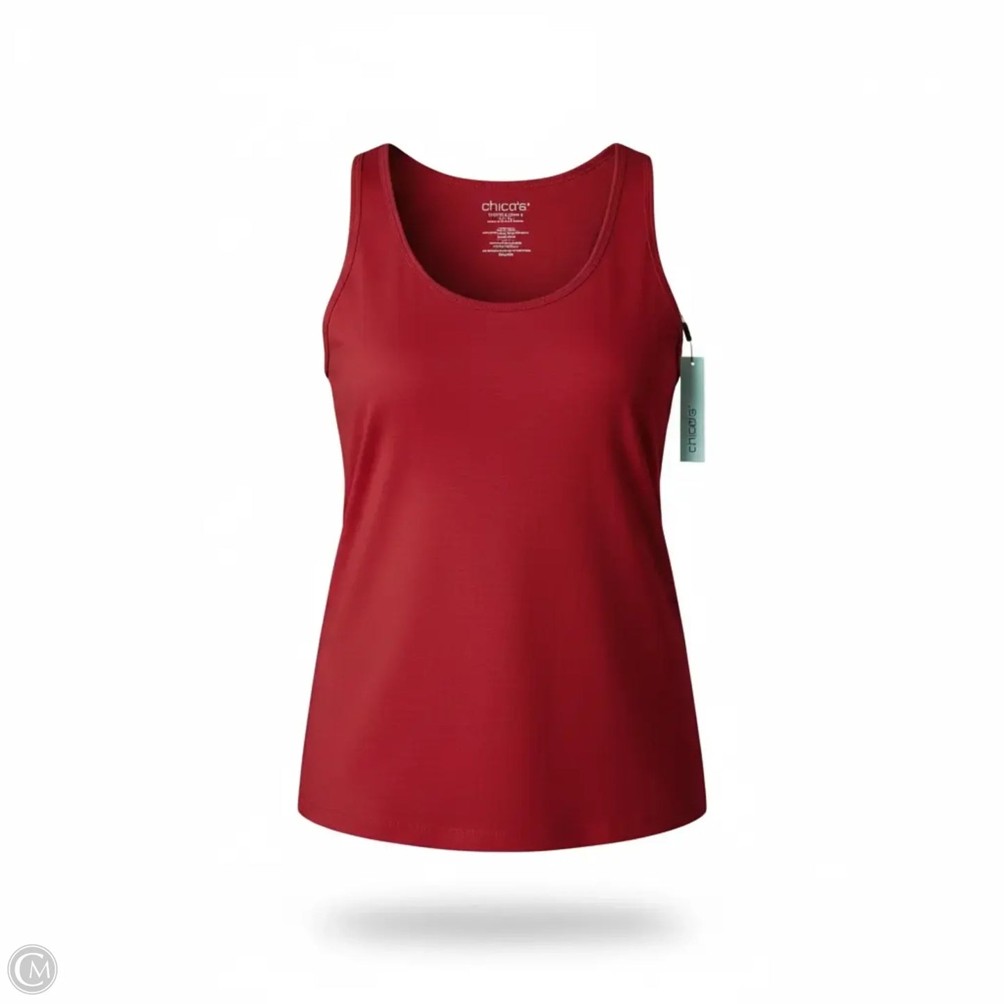 Tank Top By Chicos In Red, Size: L