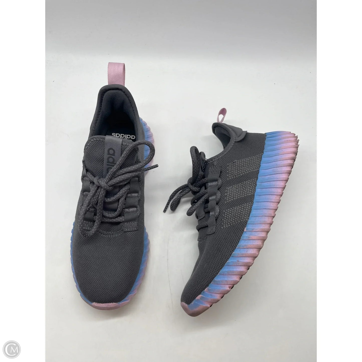 Shoes Athletic By Adidas In Grey, Size: 9
