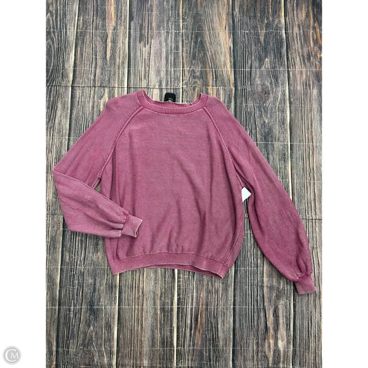 Sweater By Easel In Purple, Size: S