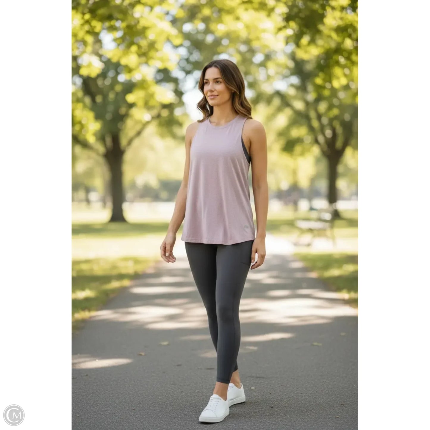 Athletic Tank Top By Marika Tek In Purple, Size: M