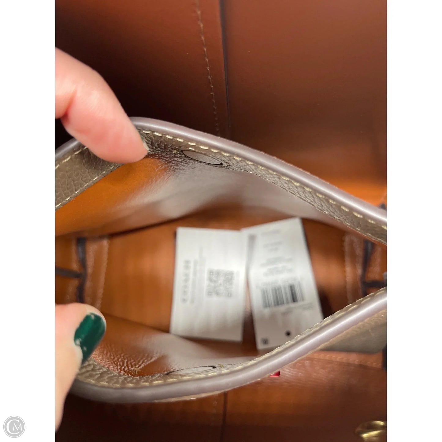 Crossbody Designer By Coach, Size: Small