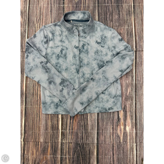 Athletic Jacket By Clothes Mentor In Blue, Size: L