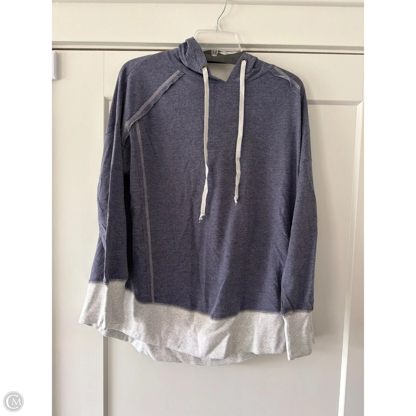 Top Long Sleeve By Mittoshop In Blue, Size: S