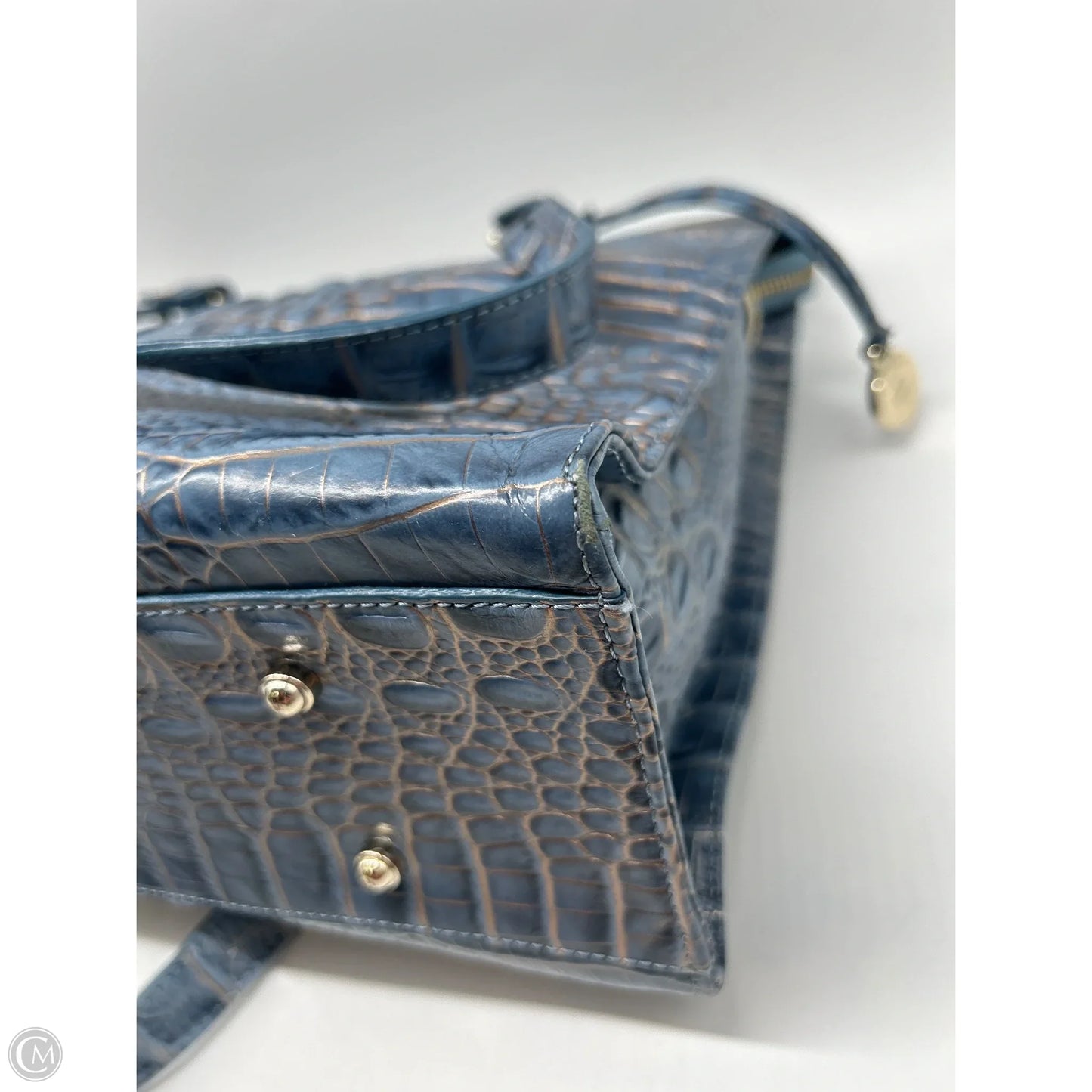 Handbag Designer By Brahmin, Size: Large