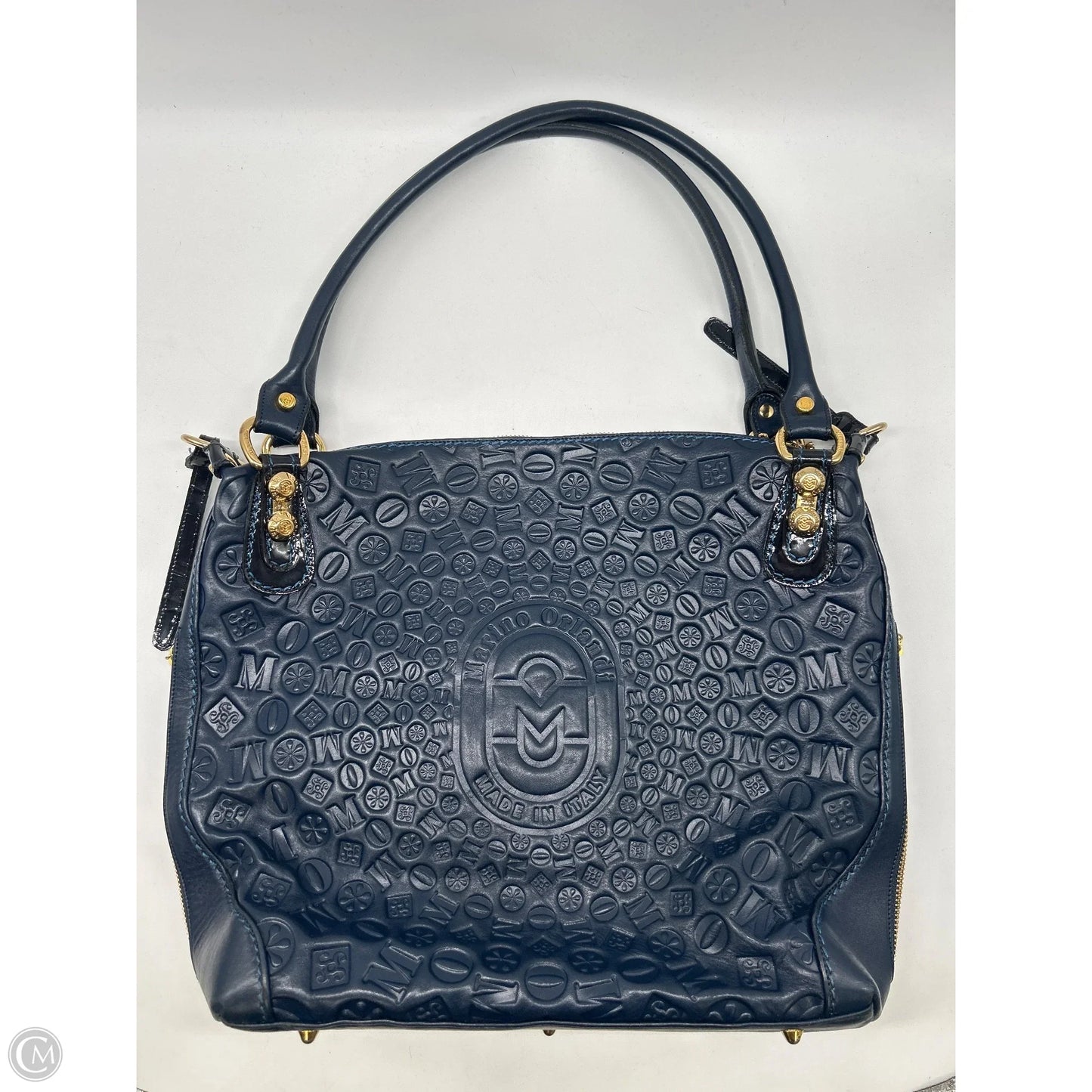 Handbag Leather By Marino Orlandi, Size: Large