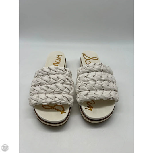 Sandals Flats By Sam Edelman In White, Size: 8.5