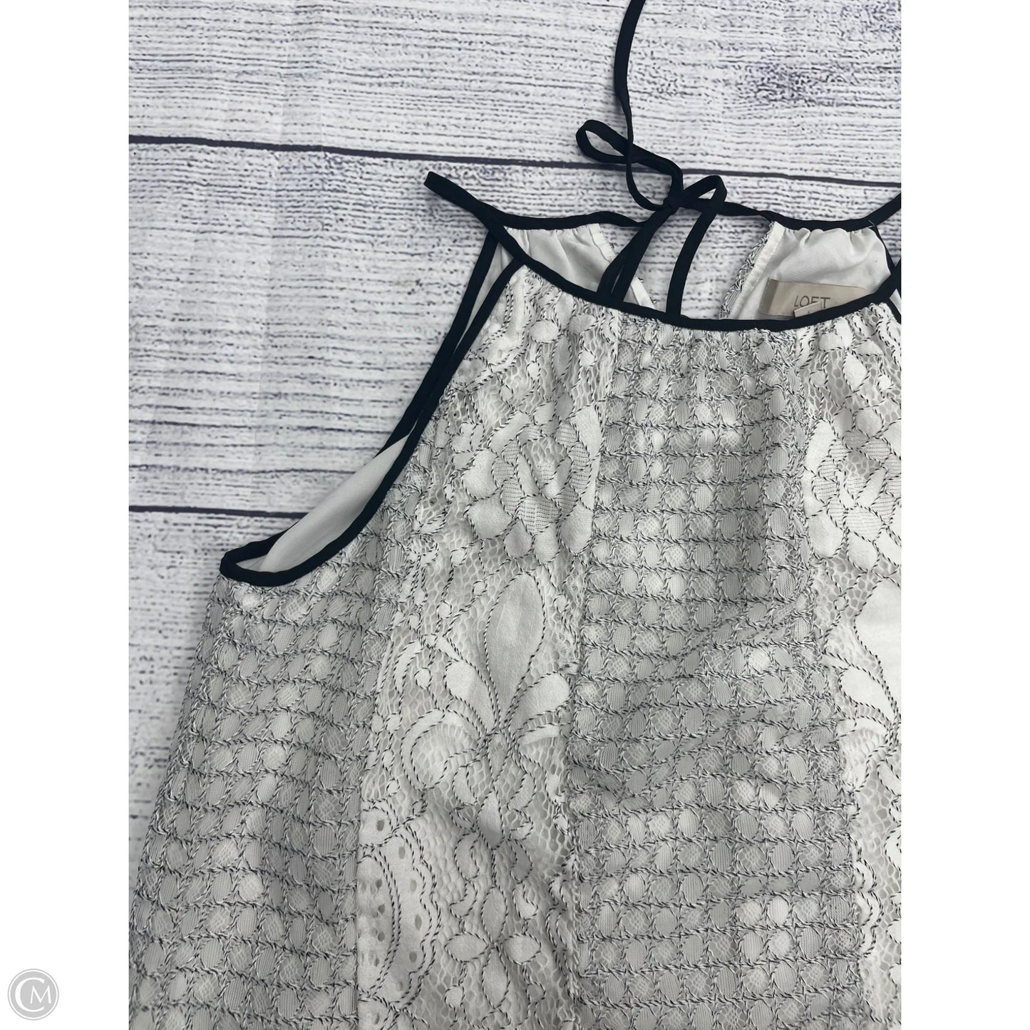 Tank Top By Loft In White, Size: S
