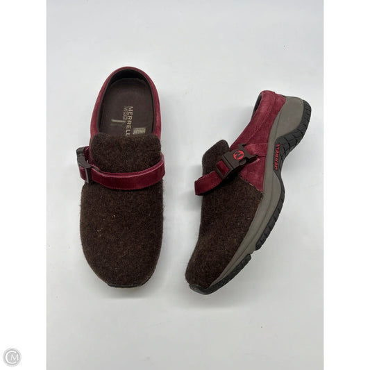 Shoes Flats By Merrell In Brown, Size: 8.5