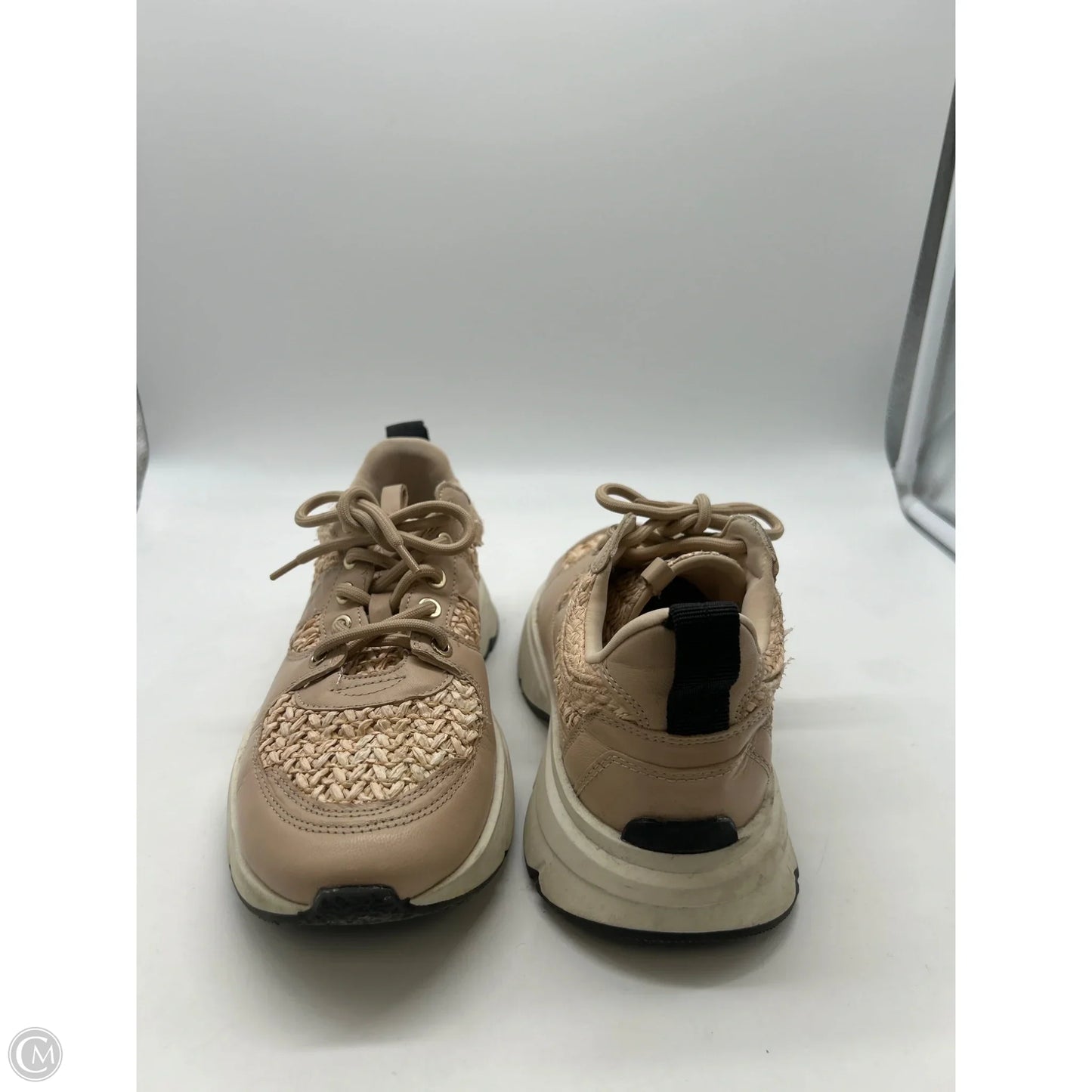 Shoes Sneakers By Zara In Tan, Size: 9.5