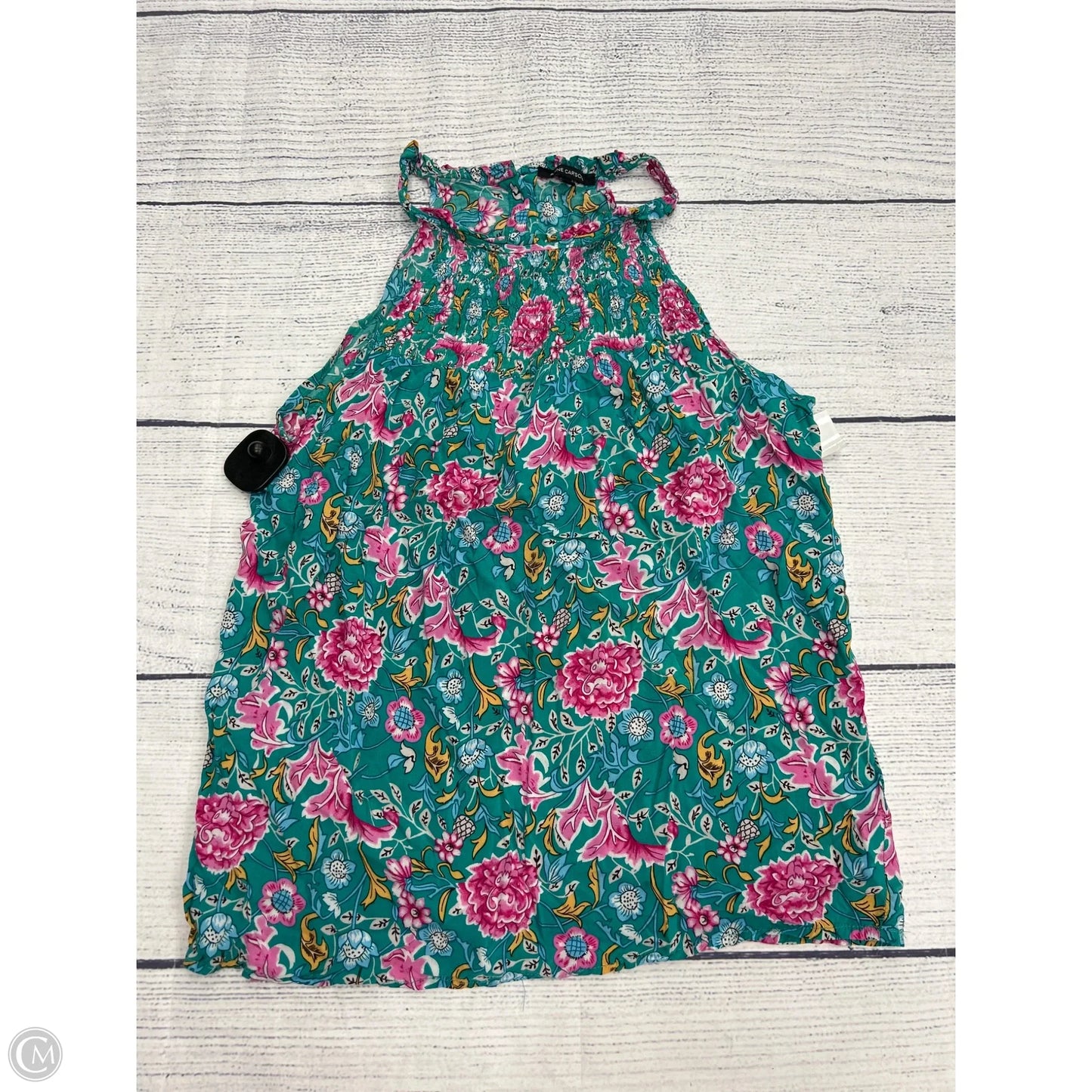 Tank Top By Anne Carson In Green, Size: M