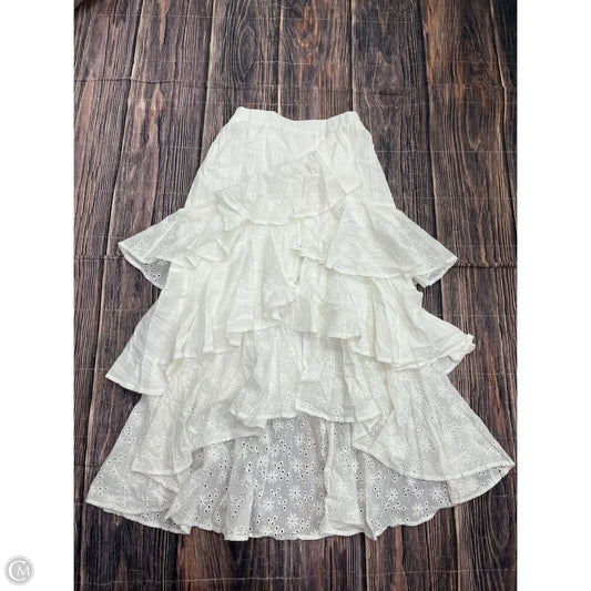 Skirt Maxi By Solitaire In White, Size: M