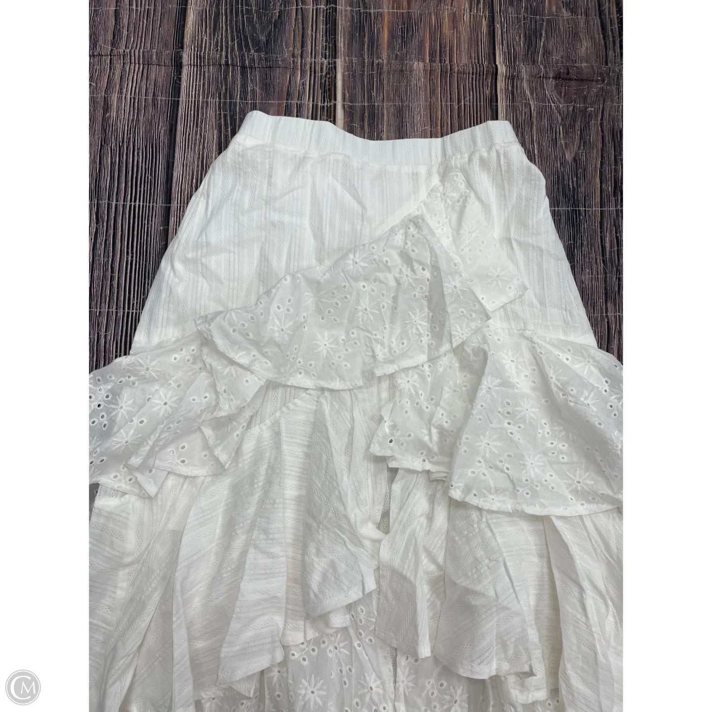 Skirt Maxi By Solitaire In White, Size: M