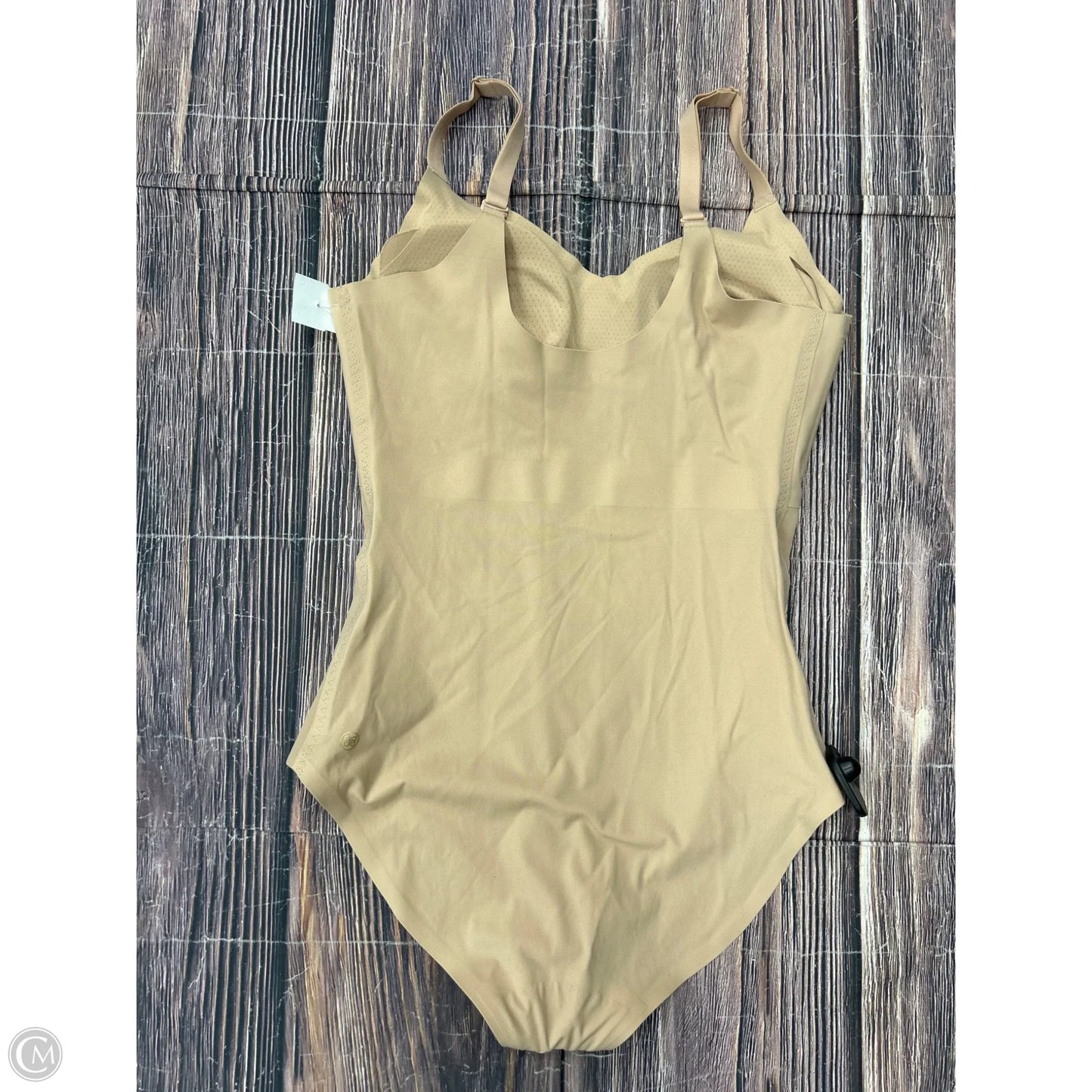 Bodysuit By Clothes Mentor In Tan, Size: M