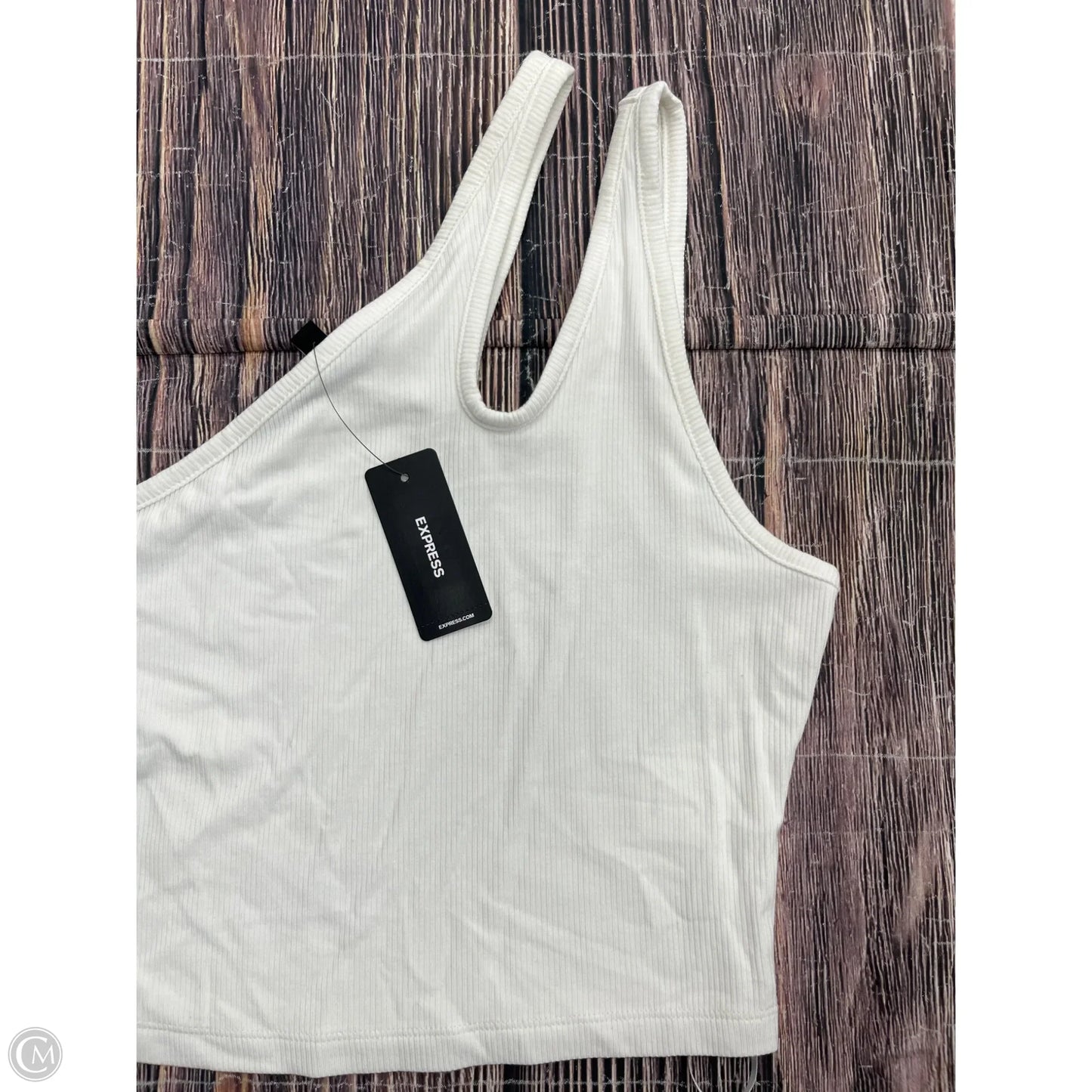 Tank Top By Express In White, Size: S