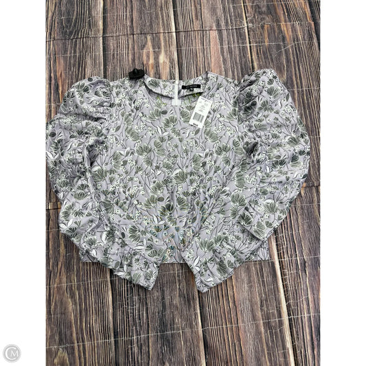 Top Long Sleeve By En Saison In Purple, Size: Xs