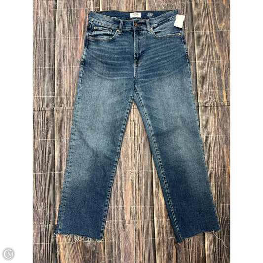 Jeans Straight By Kensie In Blue Denim, Size: 8