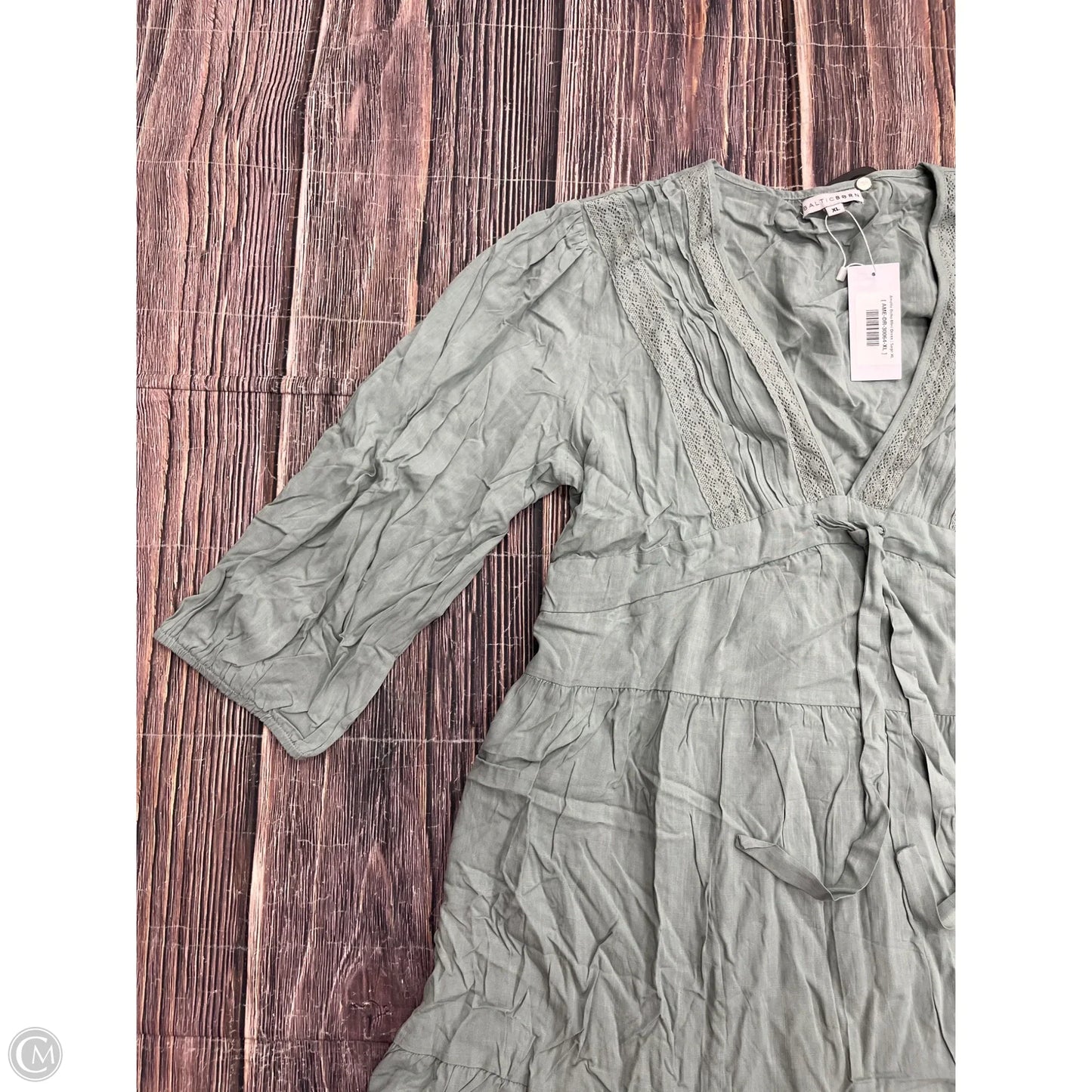 Dress Casual Short By Baltic Born In Green, Size: Xl