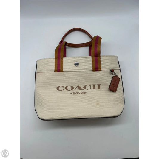 Tote Designer By Coach, Size: Small