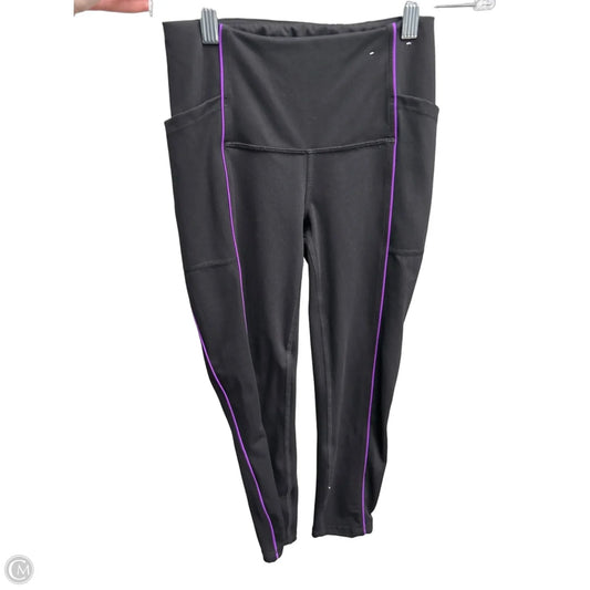 Athletic Leggings By Xersion In Black, Size: Xs