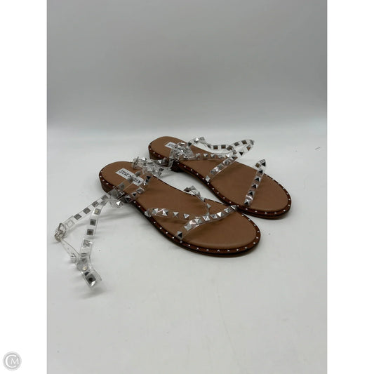 Sandals Flats By Steve Madden In Tan, Size: 8