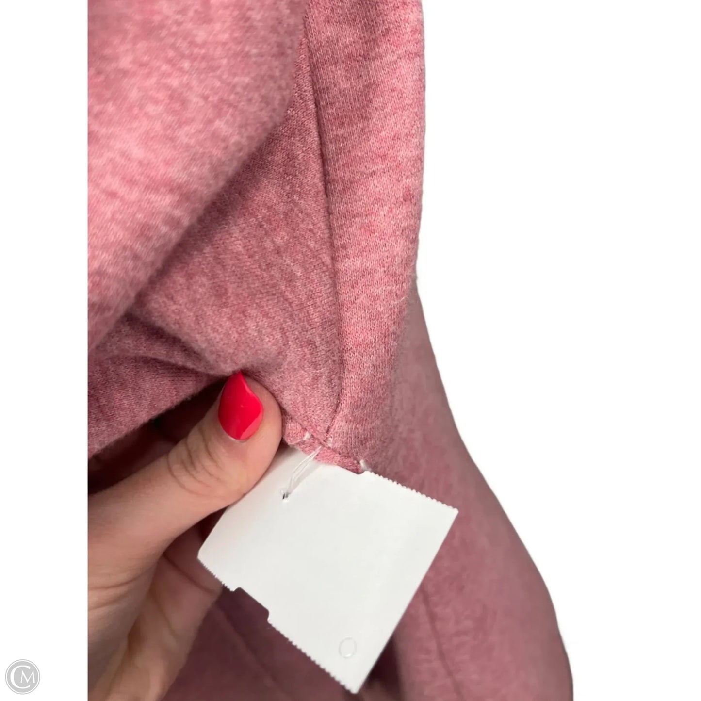 Sweatshirt Collar By Gym Shark In Pink, Size: S