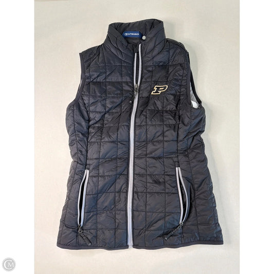 Vest Puffer & Quilted By Cutter And Buck In Black, Size: Xs