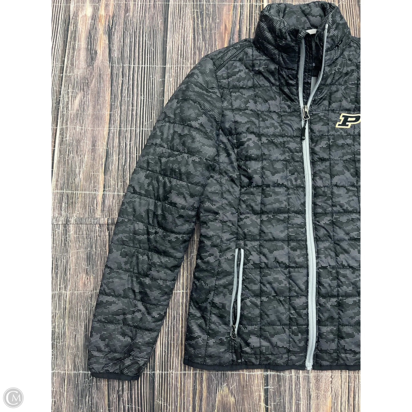 Jacket Puffer & Quilted By Cutter And Buck In Camouflage Print, Size: Xs
