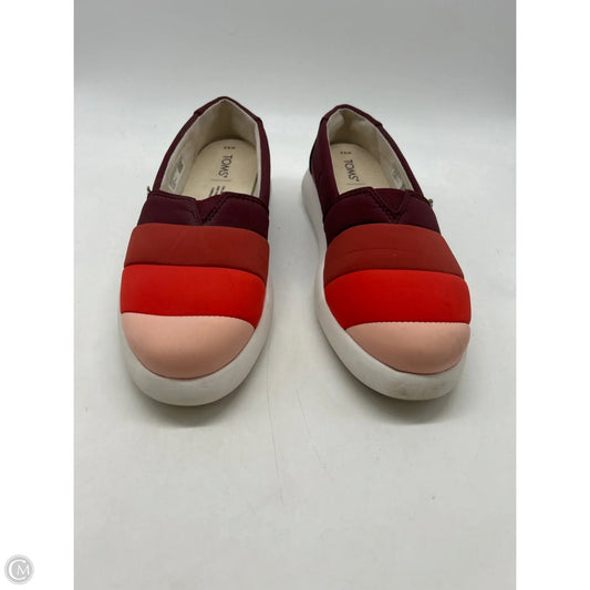 Shoes Flats By Toms In Multi-colored, Size: 8.5