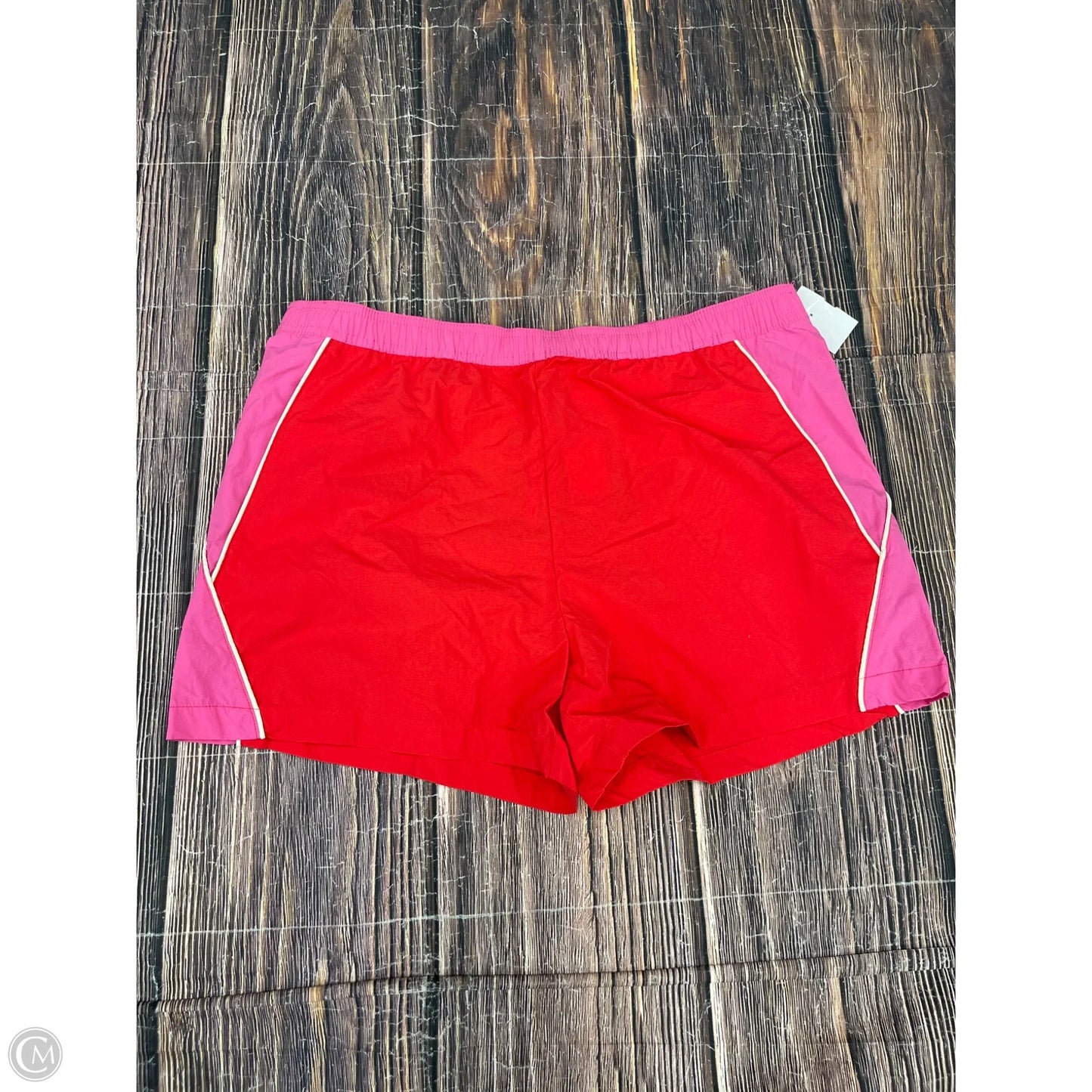 Shorts By Bdg In Pink & Red, Size: Xl