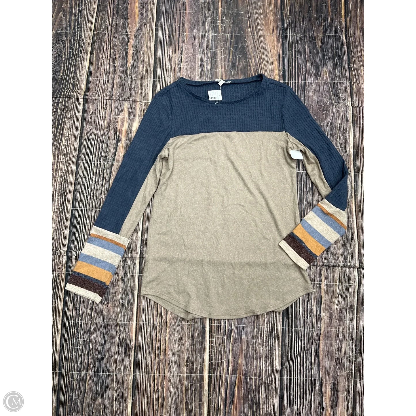Top Long Sleeve By Maurices In Blue, Size: Xs