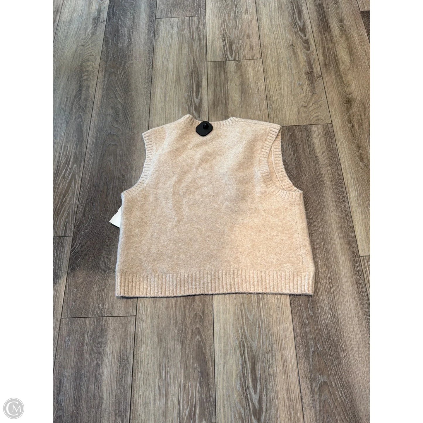 Vest Sweater By J. Crew In Tan, Size: M