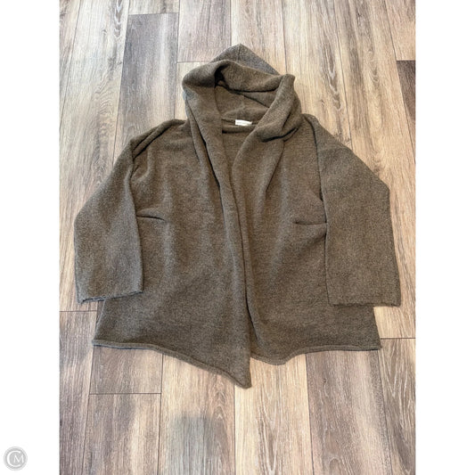 Sweater Cardigan By Cmb In Brown, Size: Osfm