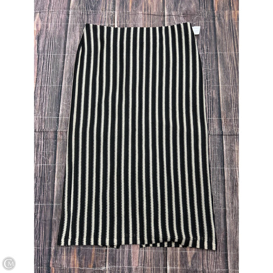 Skirt Maxi By Loft In Black, Size: 10