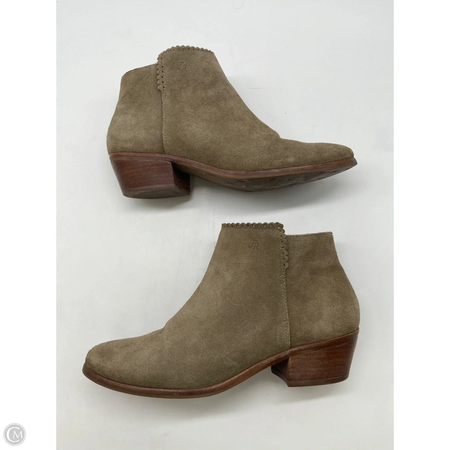 Boots Ankle Heels By Jack Rogers In Green, Size: 7