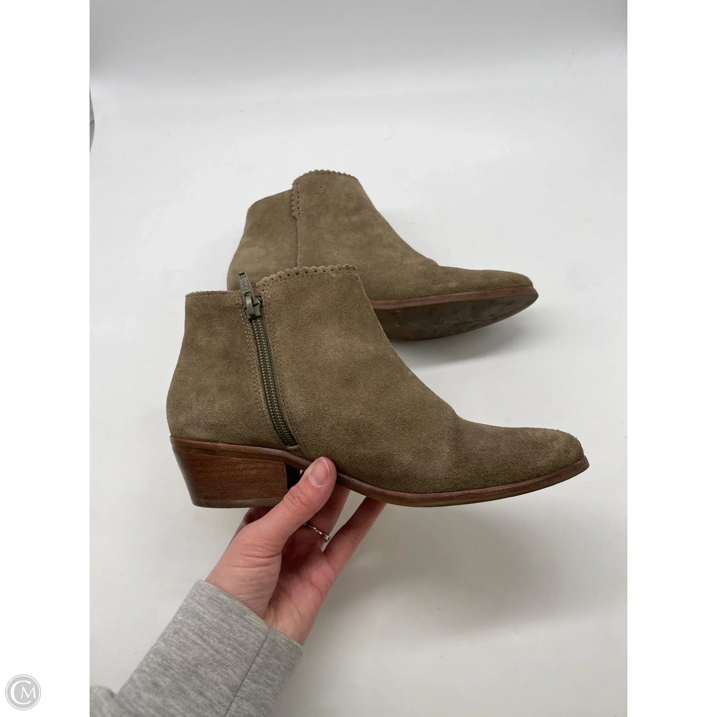Boots Ankle Heels By Jack Rogers In Green, Size: 7