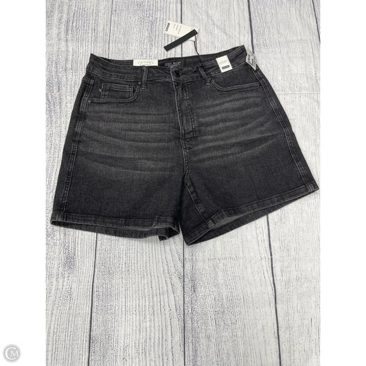 Shorts By Judy Blue In Black Denim, Size: 1x