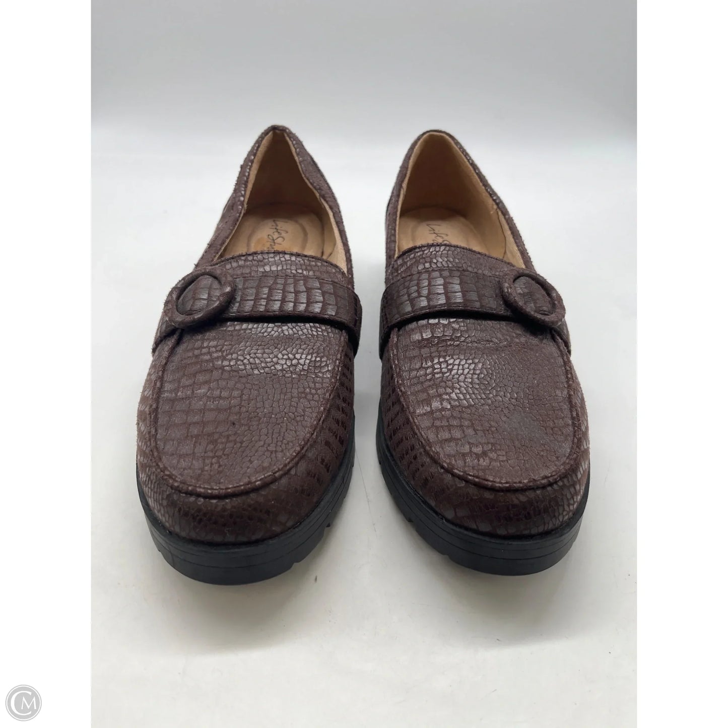 Shoes Flats By Life Stride In Brown, Size: 10