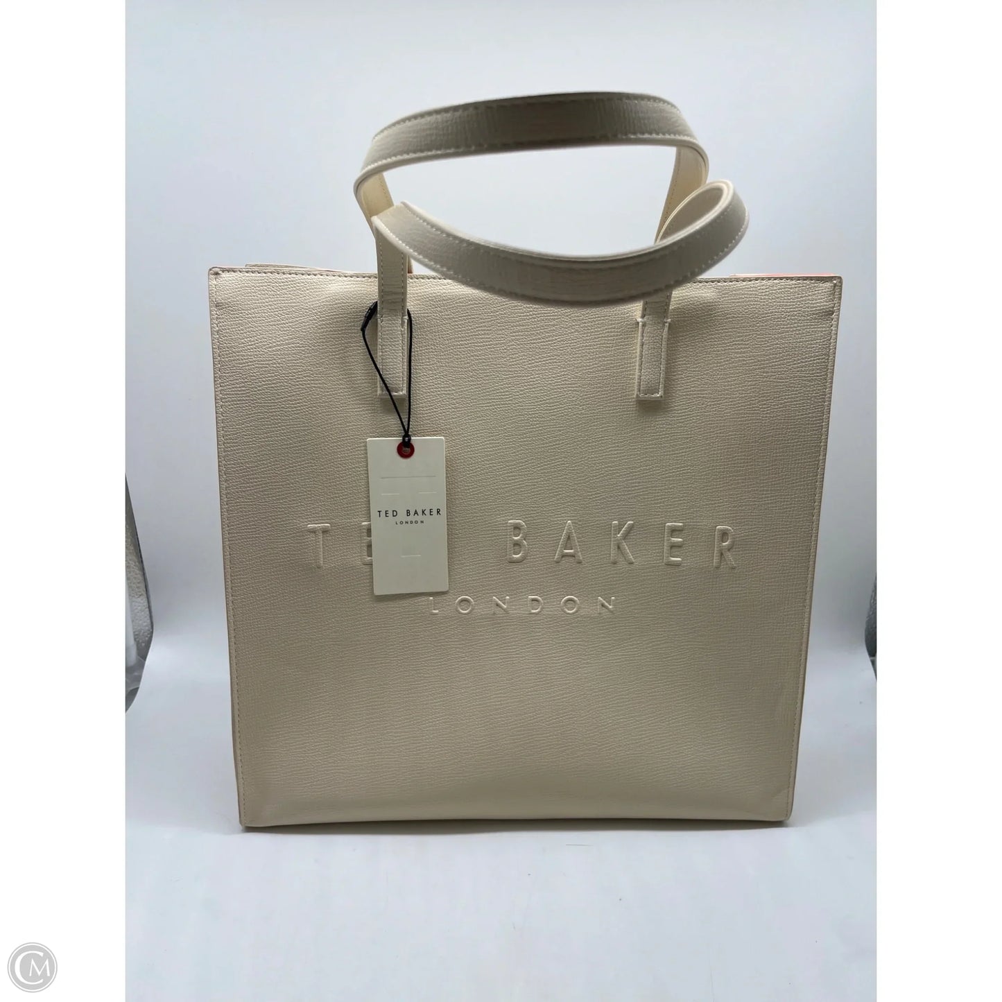 Handbag Leather By Ted Baker, Size: Large