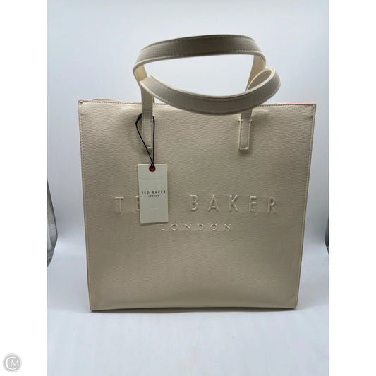 Handbag Leather By Ted Baker, Size: Large