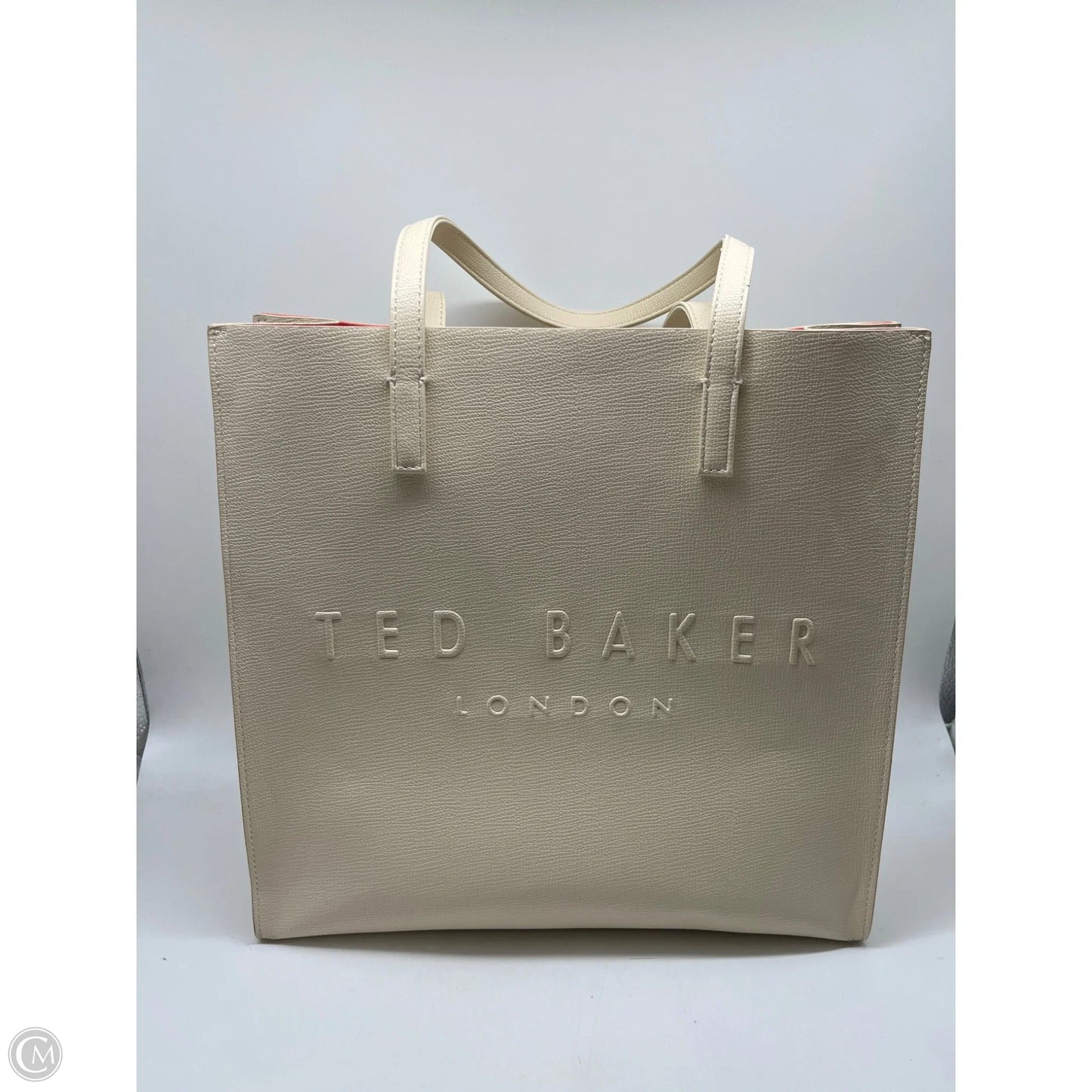 Handbag Leather By Ted Baker, Size: Large