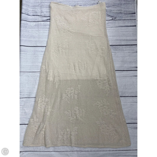 Dress Casual Maxi By Abercrombie And Fitch In Cream, Size: Xlp