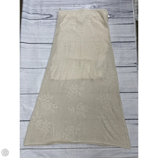Dress Casual Maxi By Abercrombie And Fitch In Cream, Size: Lp