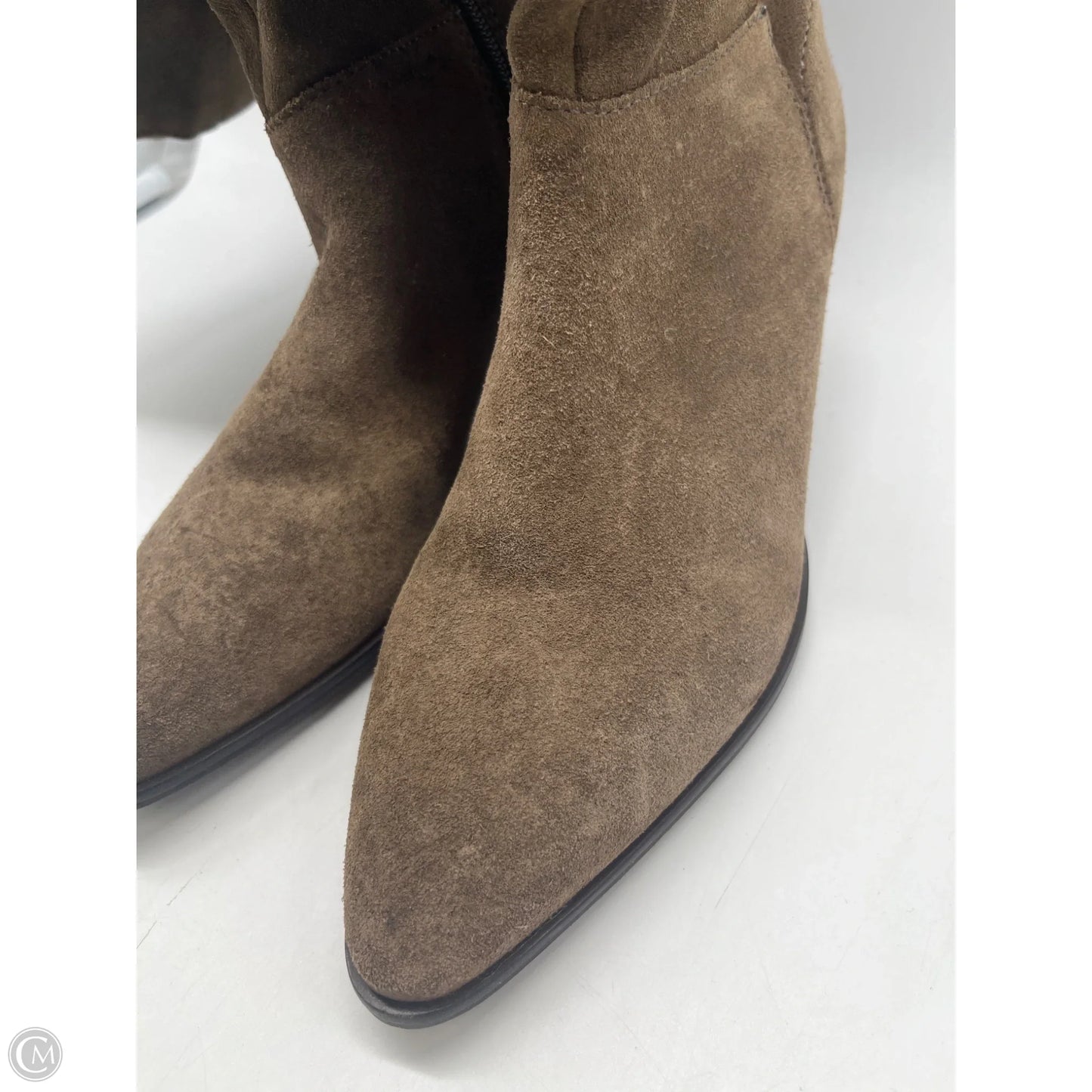 Boots Mid-calf Heels By Lucky Brand In Brown, Size: 9
