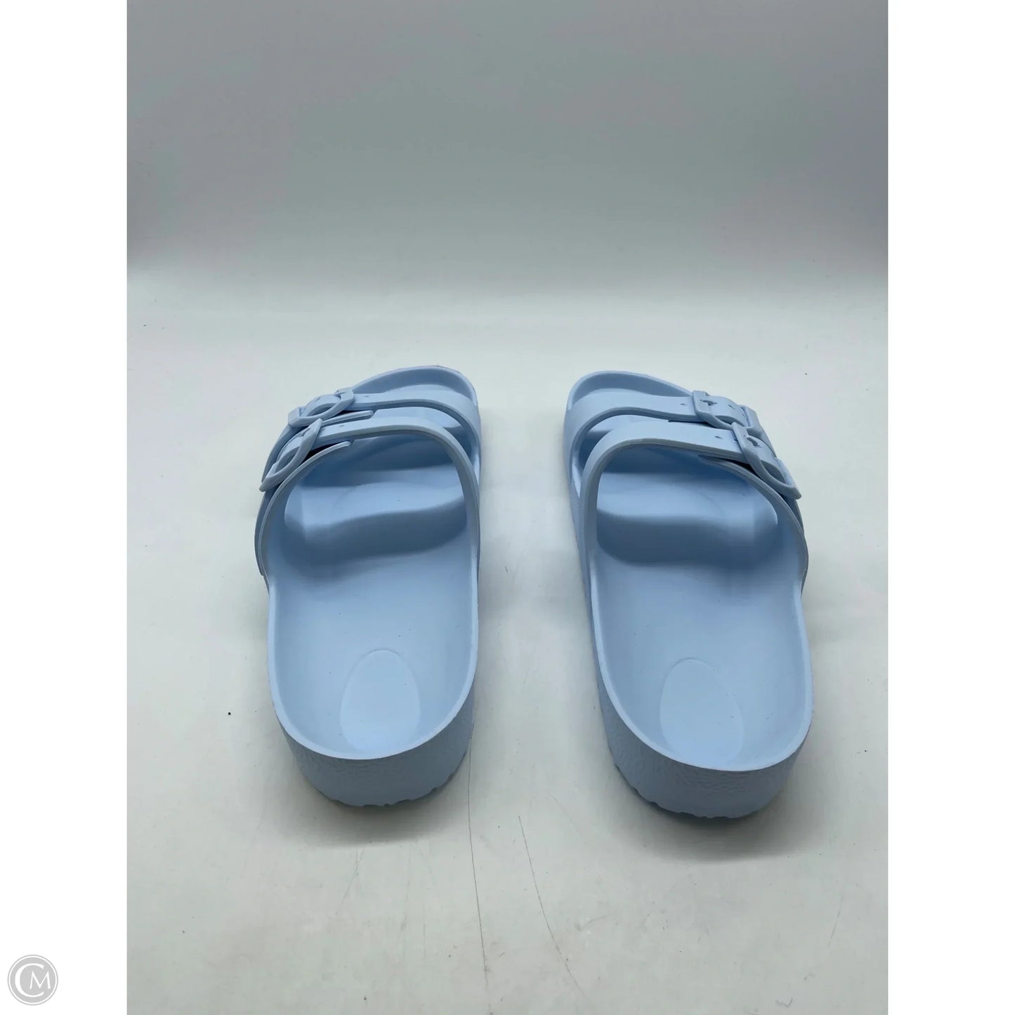Sandals Flats By Shade & Shore In Blue, Size: 8