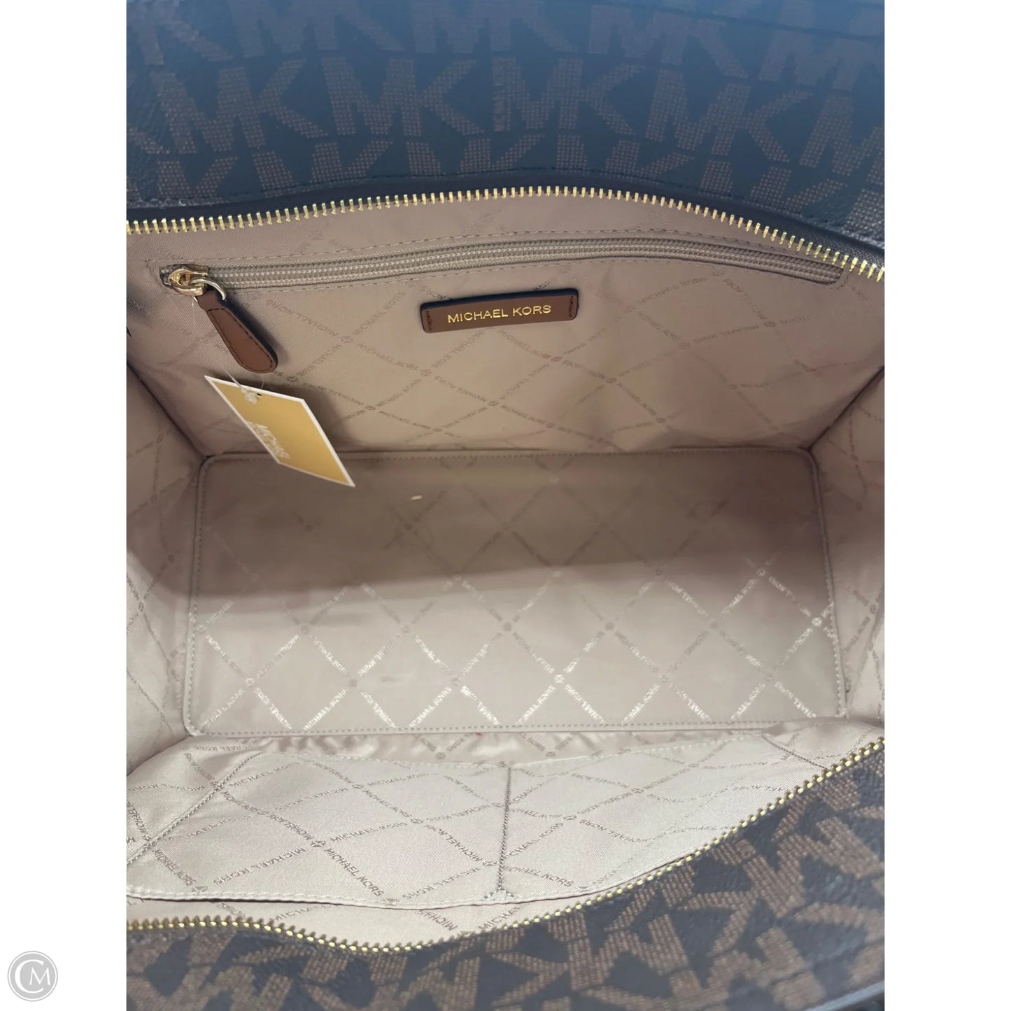 Tote Designer By Michael Kors, Size: Large