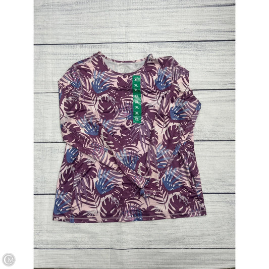 Swimsuit Top By 32 Degrees In Purple, Size: Xl
