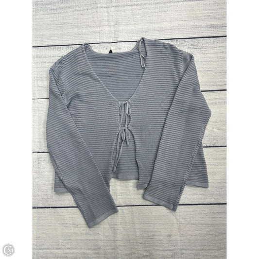 Sweater Cardigan By Wishlist In Blue, Size: L